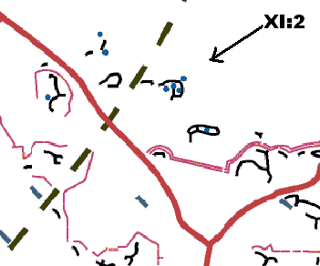 Kartta: Malmin ympristn linnoitteet